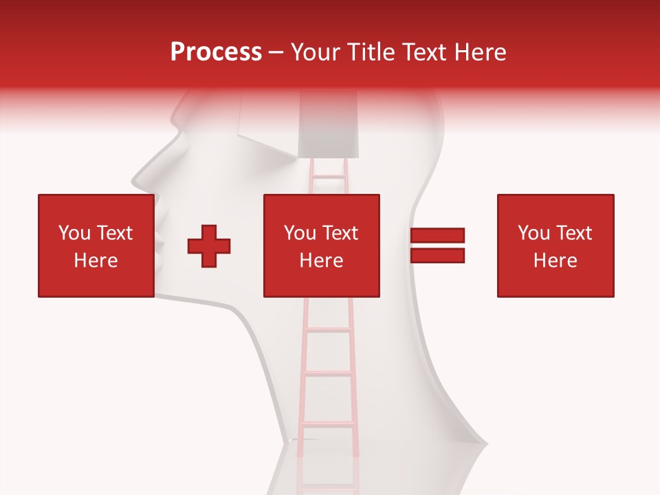 Path Stair Ladder PowerPoint Template