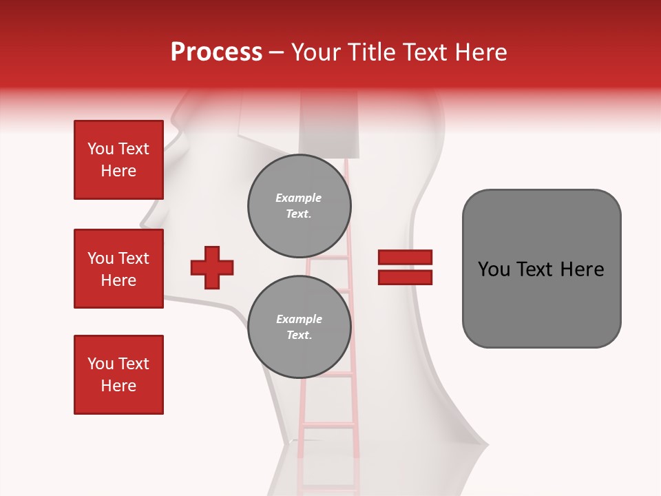 Path Stair Ladder PowerPoint Template
