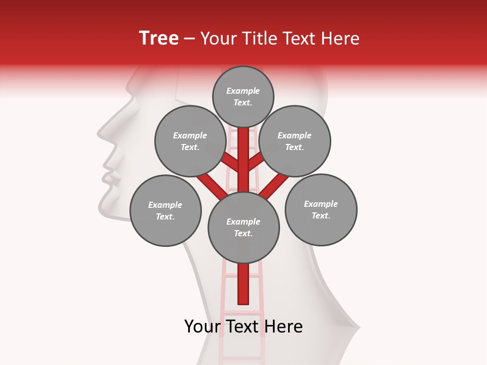 Path Stair Ladder PowerPoint Template