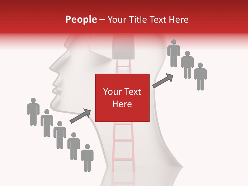 Path Stair Ladder PowerPoint Template