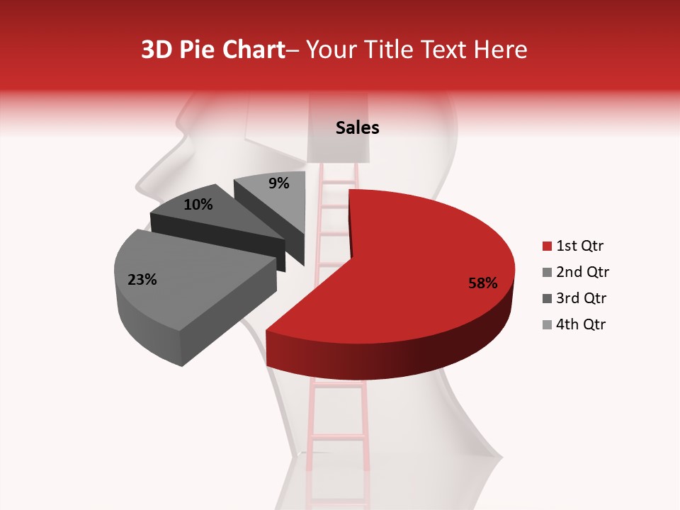 Path Stair Ladder PowerPoint Template