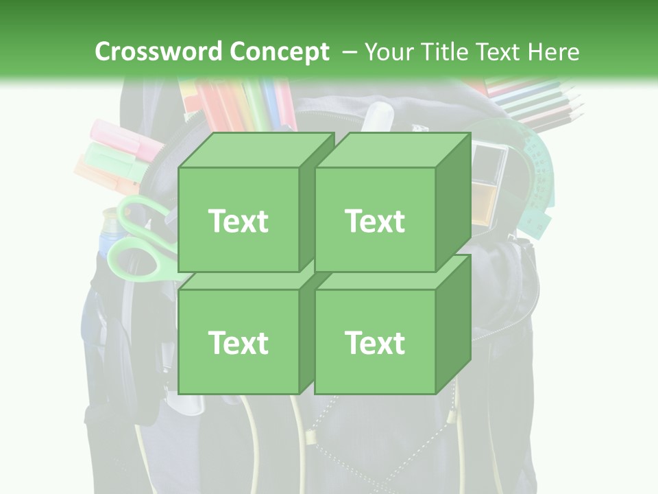 Equipment Board Isolated PowerPoint Template