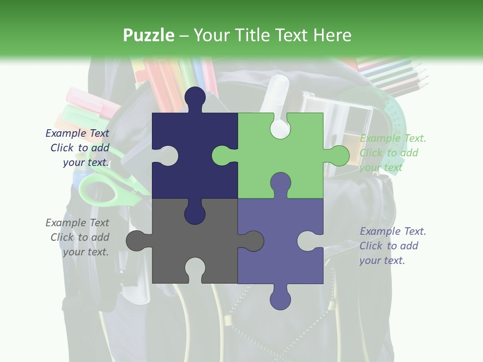 Equipment Board Isolated PowerPoint Template