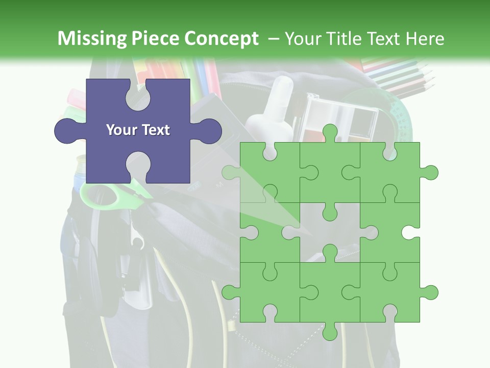 Equipment Board Isolated PowerPoint Template