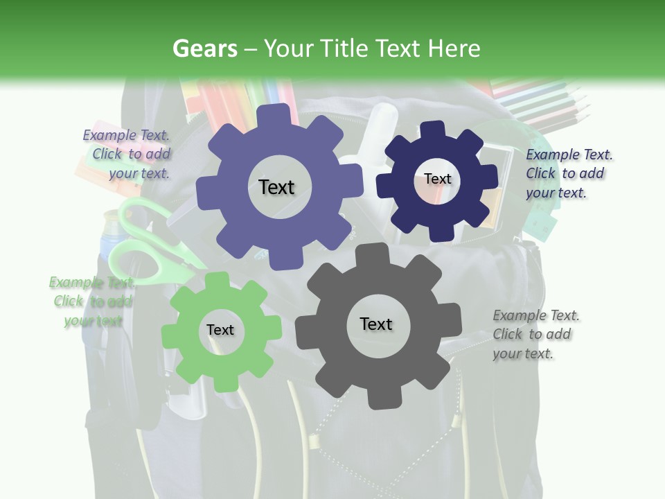 Equipment Board Isolated PowerPoint Template