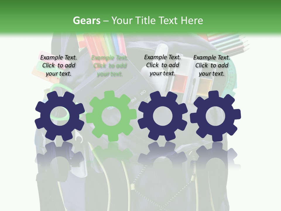 Equipment Board Isolated PowerPoint Template