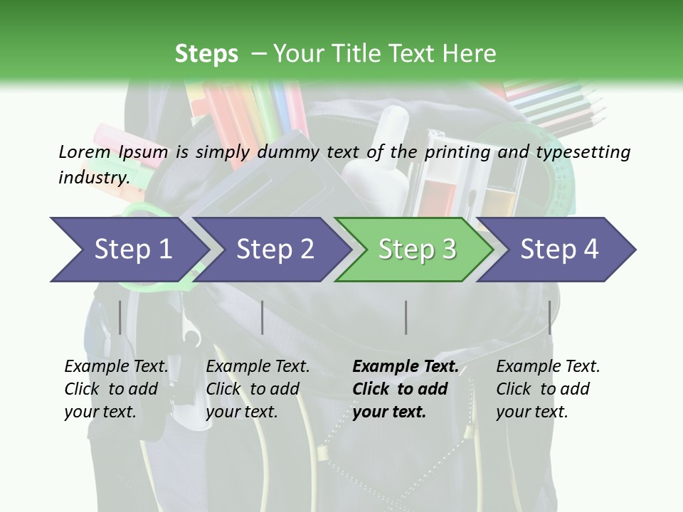 Equipment Board Isolated PowerPoint Template