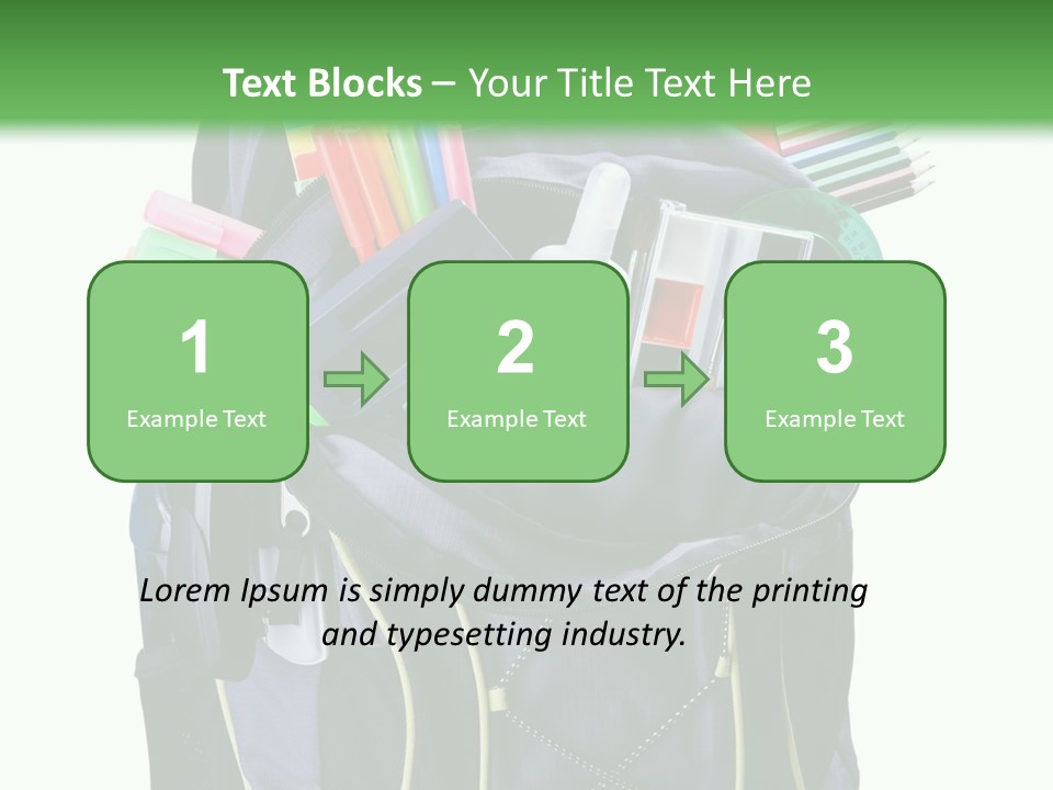 Equipment Board Isolated PowerPoint Template