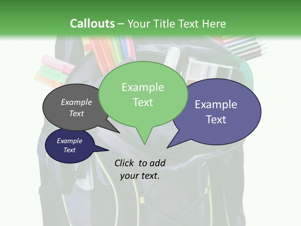 Equipment Board Isolated PowerPoint Template
