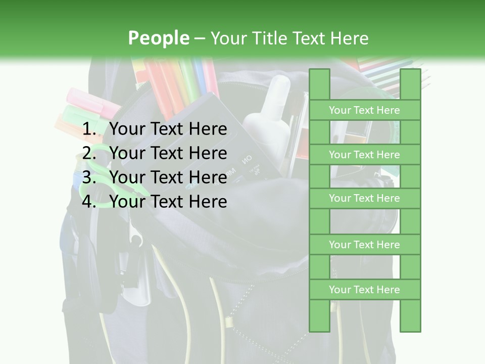 Equipment Board Isolated PowerPoint Template