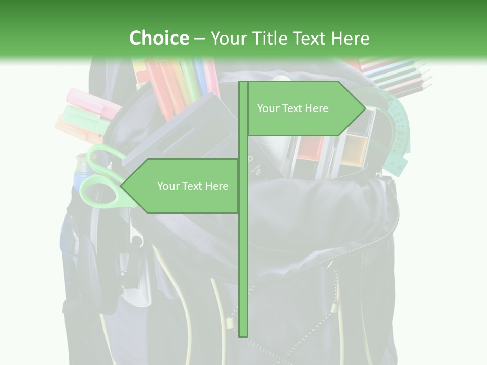 Equipment Board Isolated PowerPoint Template