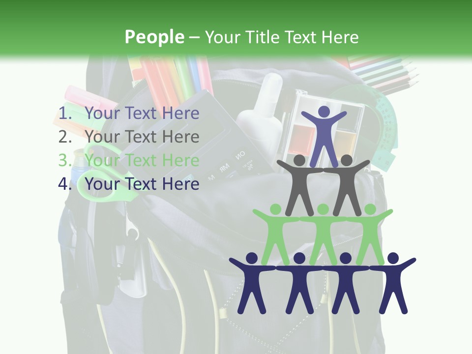 Equipment Board Isolated PowerPoint Template