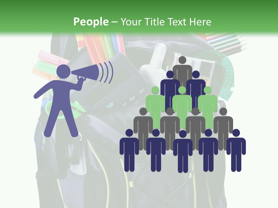 Equipment Board Isolated PowerPoint Template