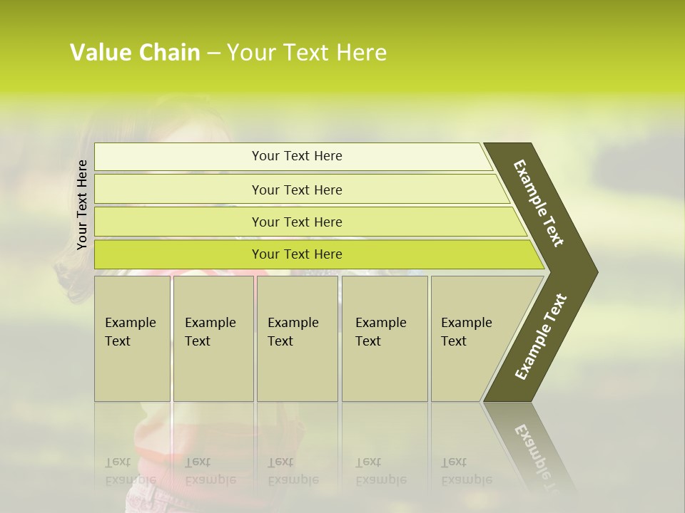 Closeup Bubbles Summer PowerPoint Template