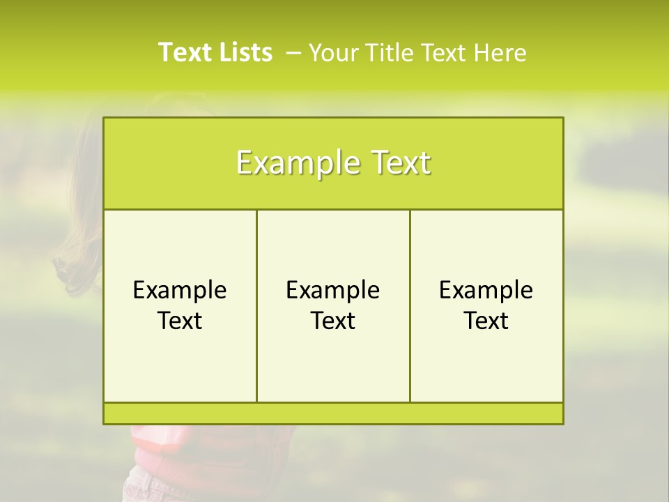 Closeup Bubbles Summer PowerPoint Template