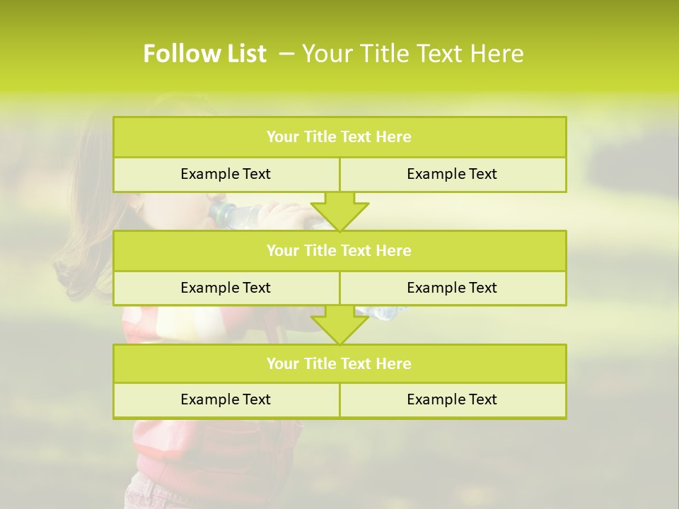 Closeup Bubbles Summer PowerPoint Template