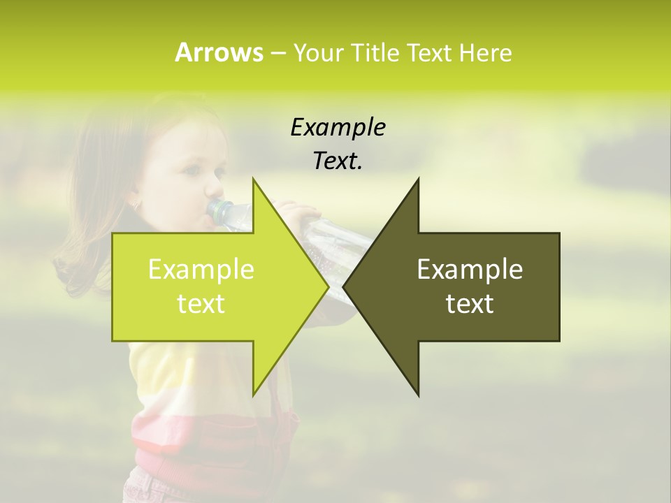 Closeup Bubbles Summer PowerPoint Template