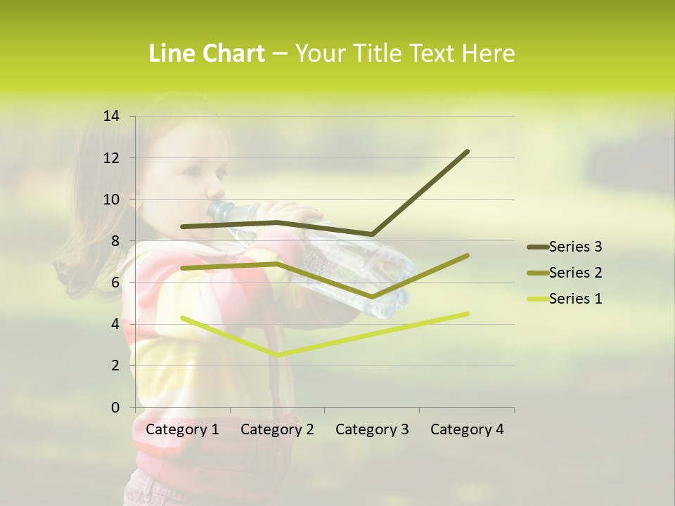 Closeup Bubbles Summer PowerPoint Template