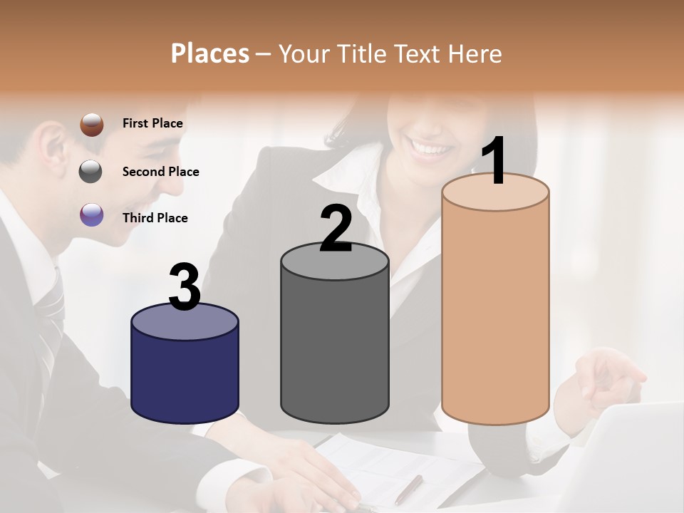 Young Success Achievement PowerPoint Template
