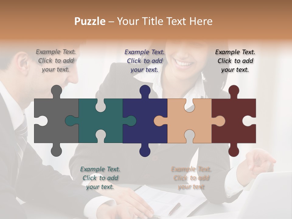 Young Success Achievement PowerPoint Template