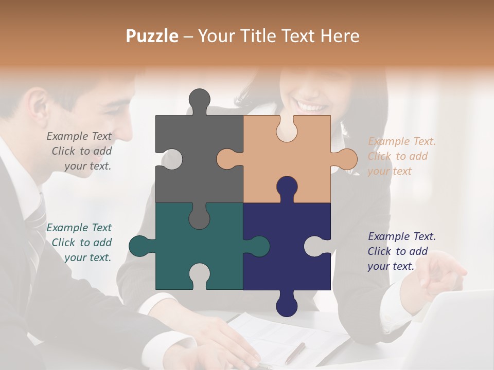 Young Success Achievement PowerPoint Template