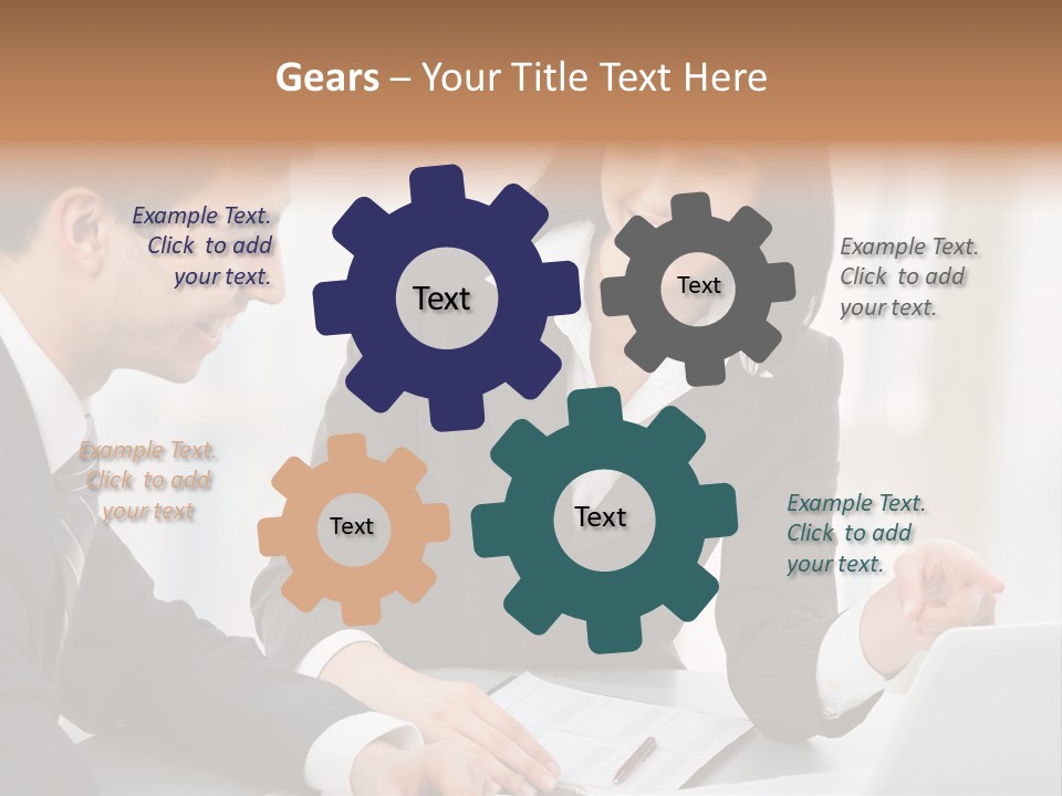 Young Success Achievement PowerPoint Template