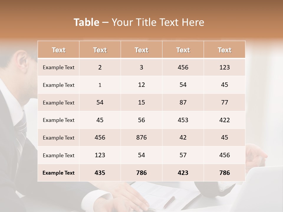 Young Success Achievement PowerPoint Template