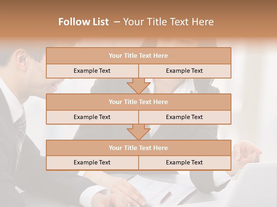 Young Success Achievement PowerPoint Template