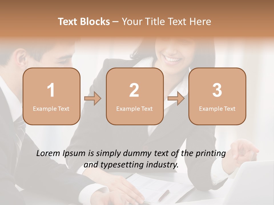 Young Success Achievement PowerPoint Template