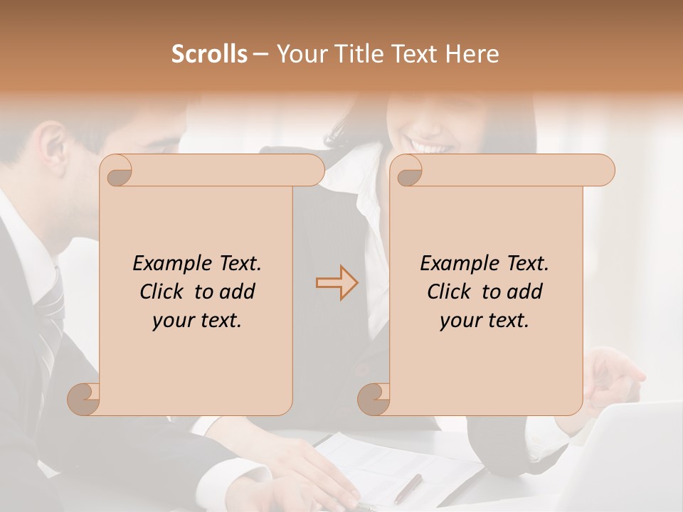 Young Success Achievement PowerPoint Template