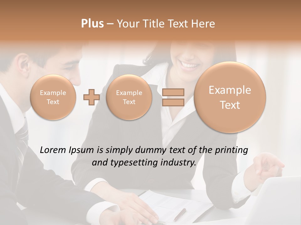 Young Success Achievement PowerPoint Template