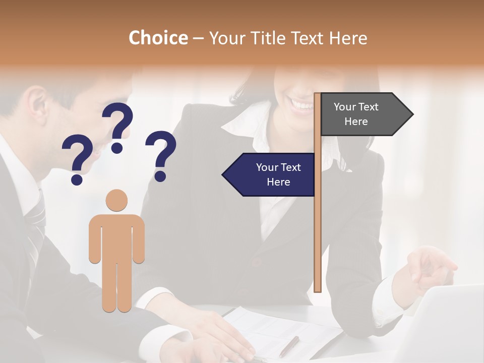 Young Success Achievement PowerPoint Template
