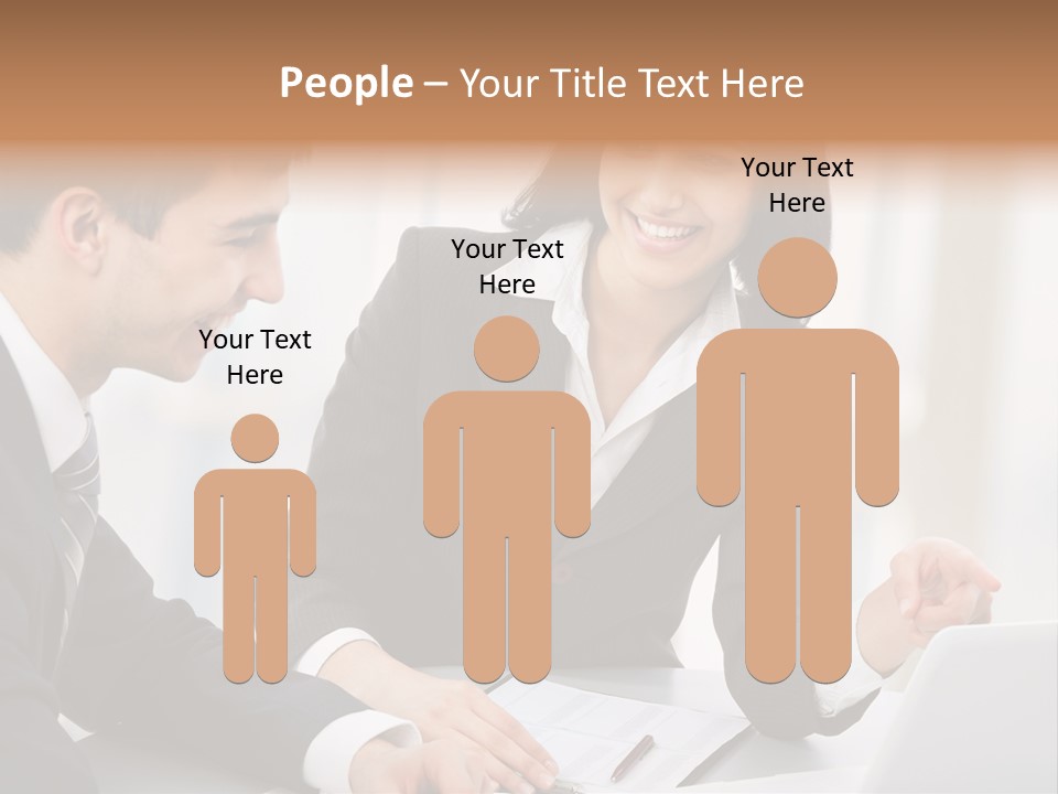 Young Success Achievement PowerPoint Template