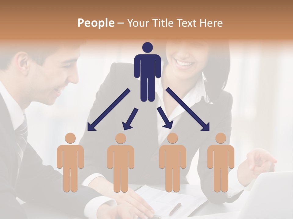 Young Success Achievement PowerPoint Template