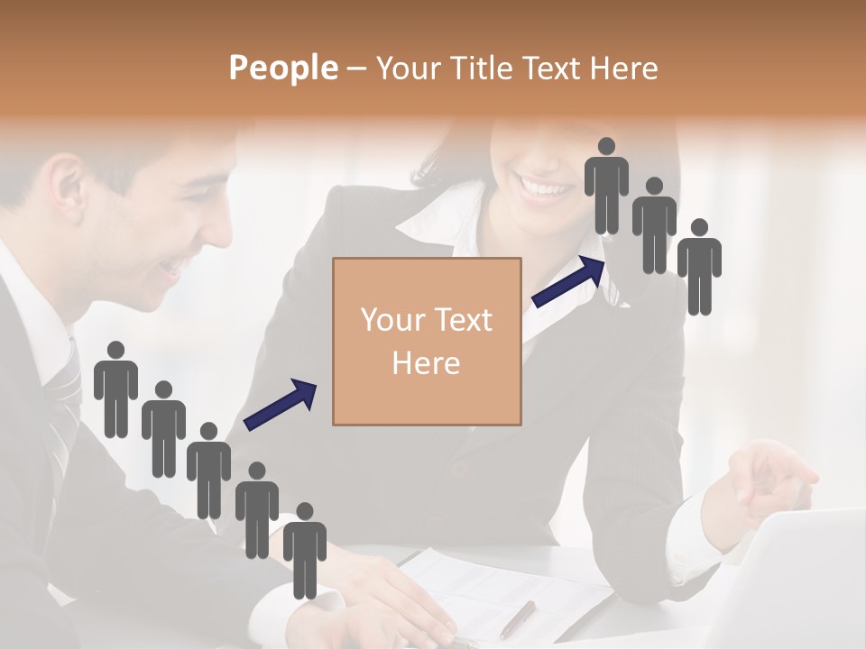 Young Success Achievement PowerPoint Template