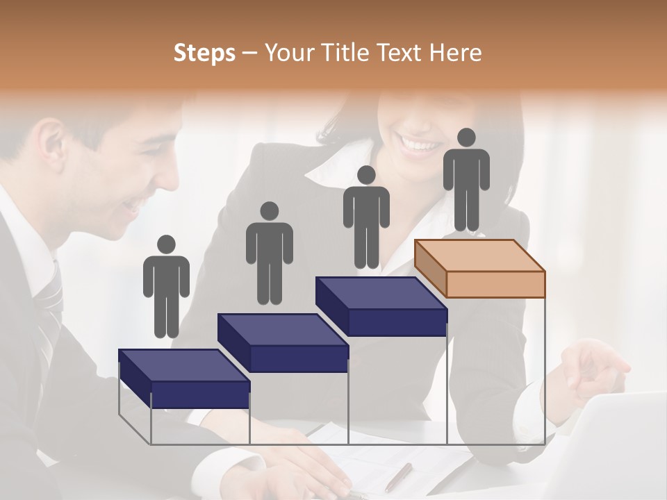 Young Success Achievement PowerPoint Template