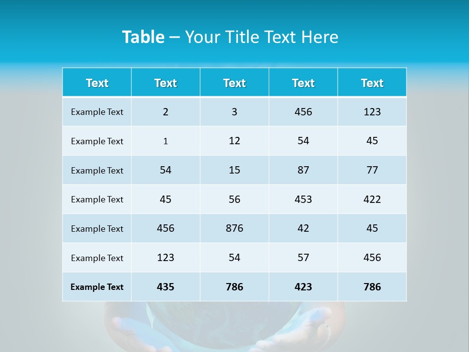 Girl Environment Protect PowerPoint Template