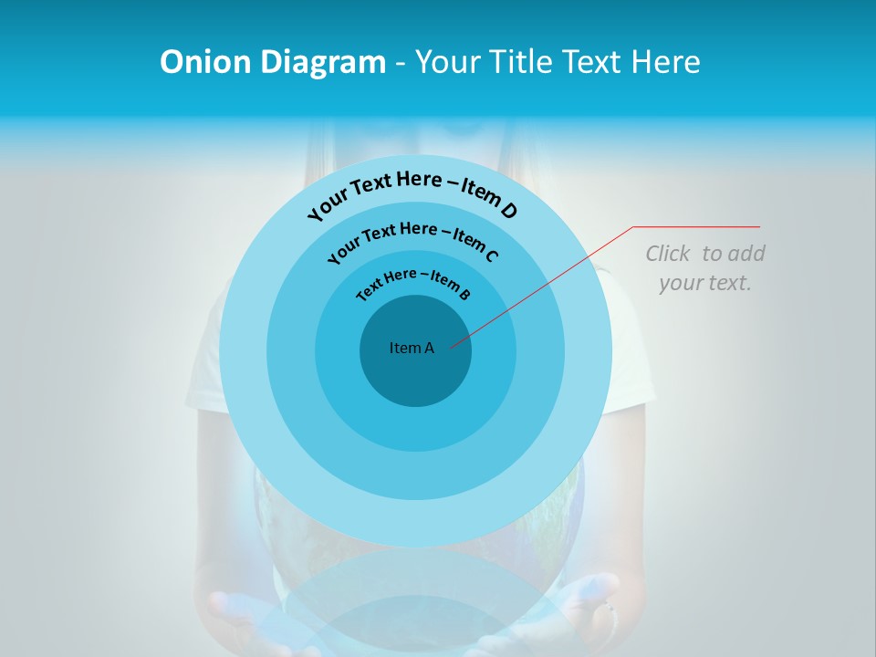 Girl Environment Protect PowerPoint Template