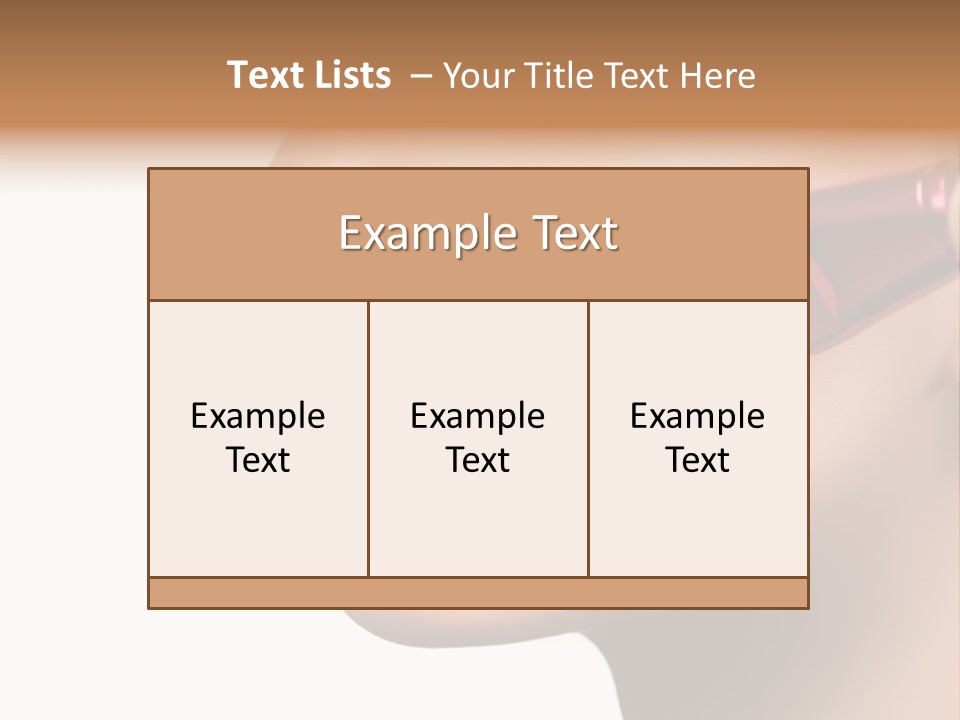 Lashes Lipstick Woman PowerPoint Template