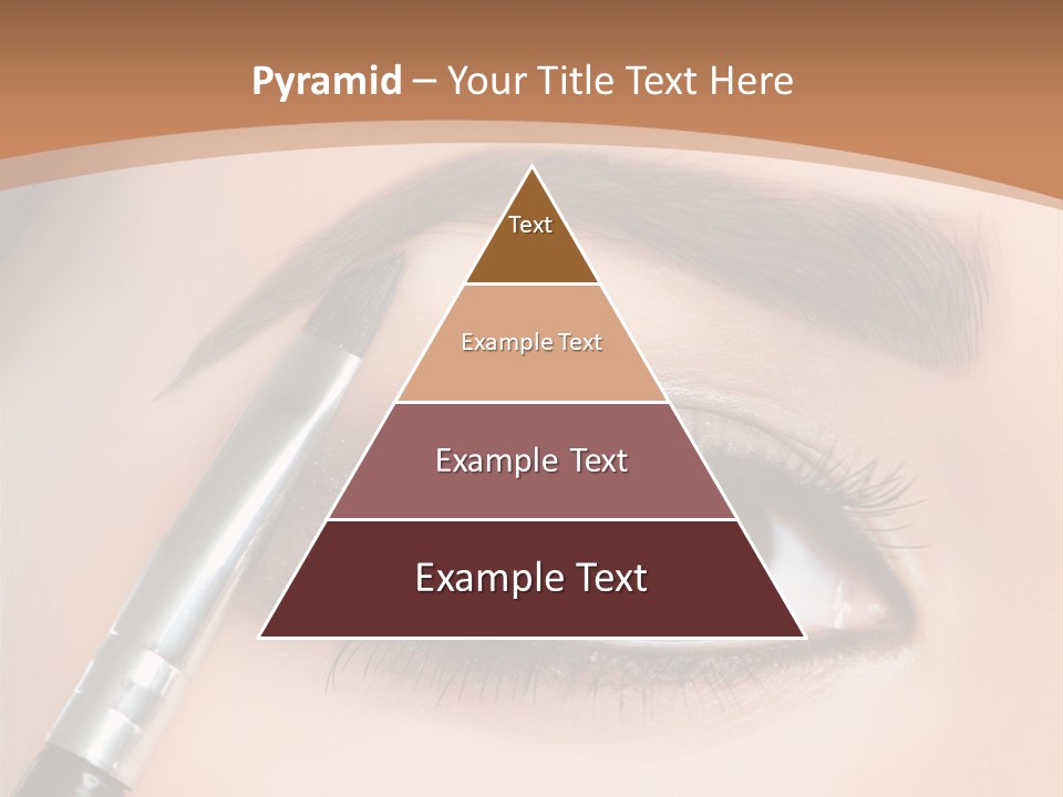 One Eyeshadows Arrows PowerPoint Template