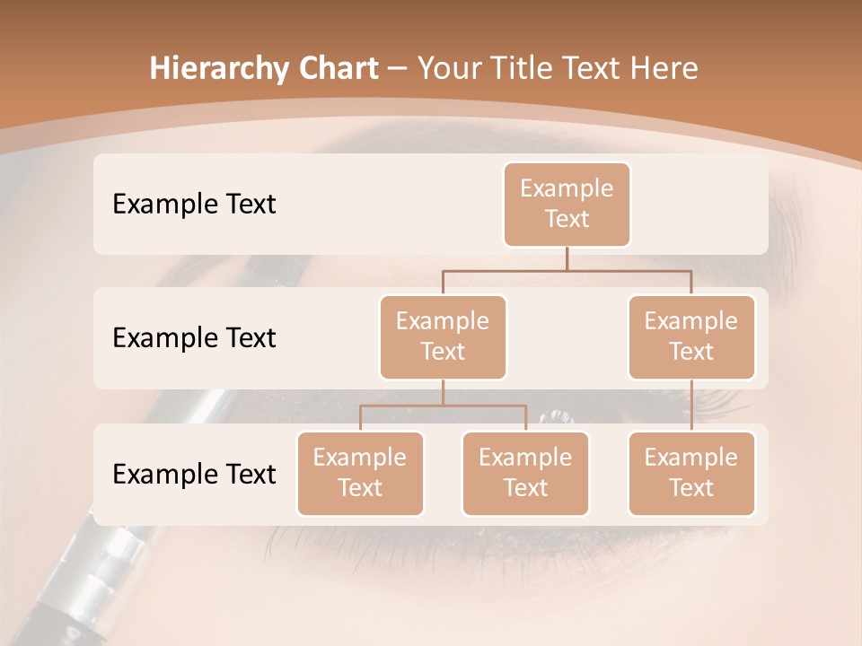 One Eyeshadows Arrows PowerPoint Template