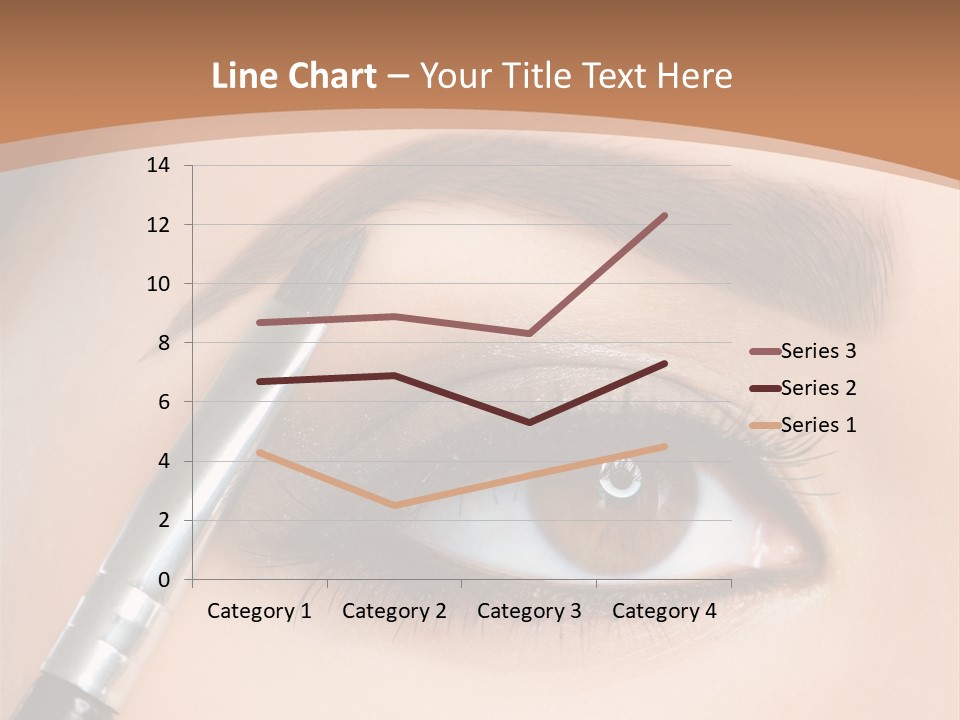 One Eyeshadows Arrows PowerPoint Template