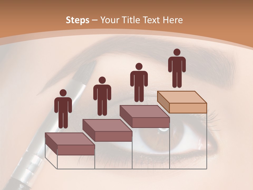 One Eyeshadows Arrows PowerPoint Template