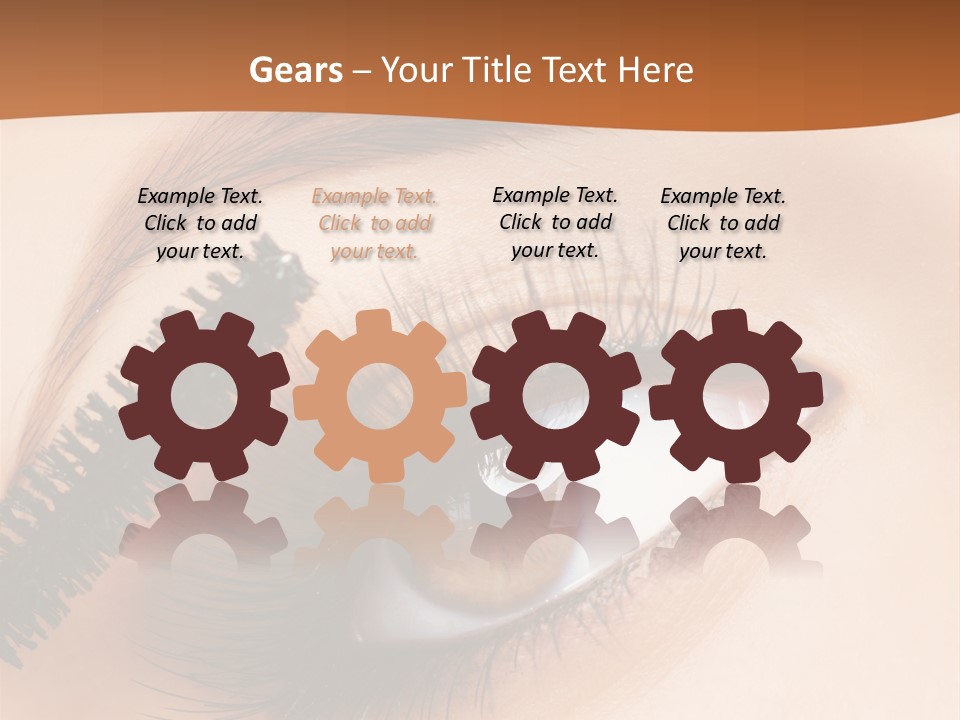 Background Skin Dark PowerPoint Template