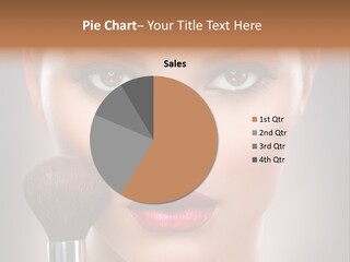 Shiny Closeup Applying PowerPoint Template