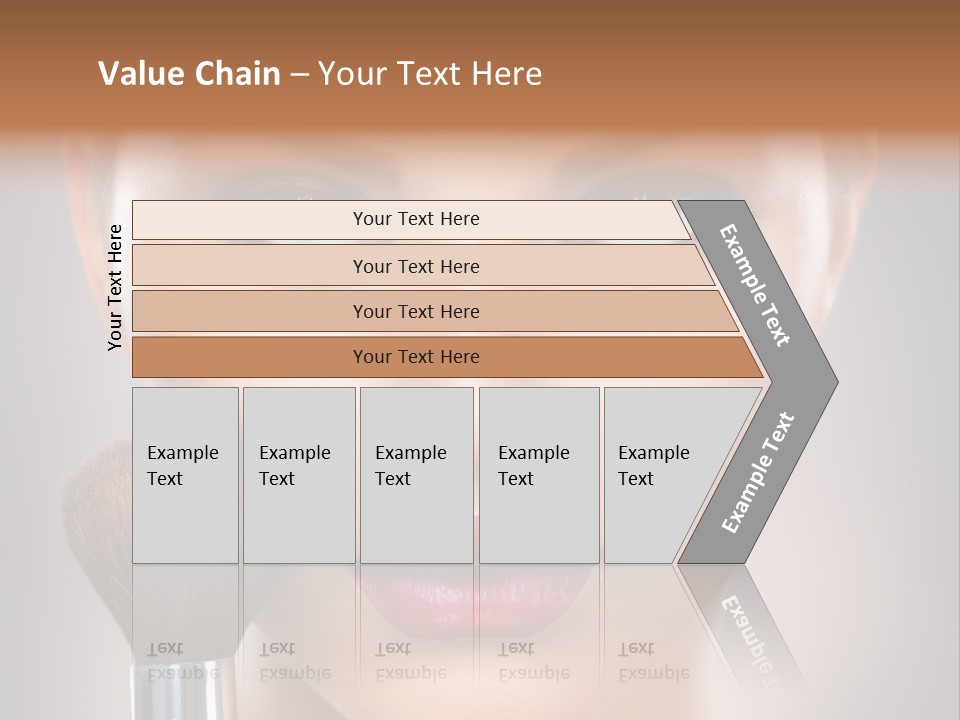 Shiny Closeup Applying PowerPoint Template