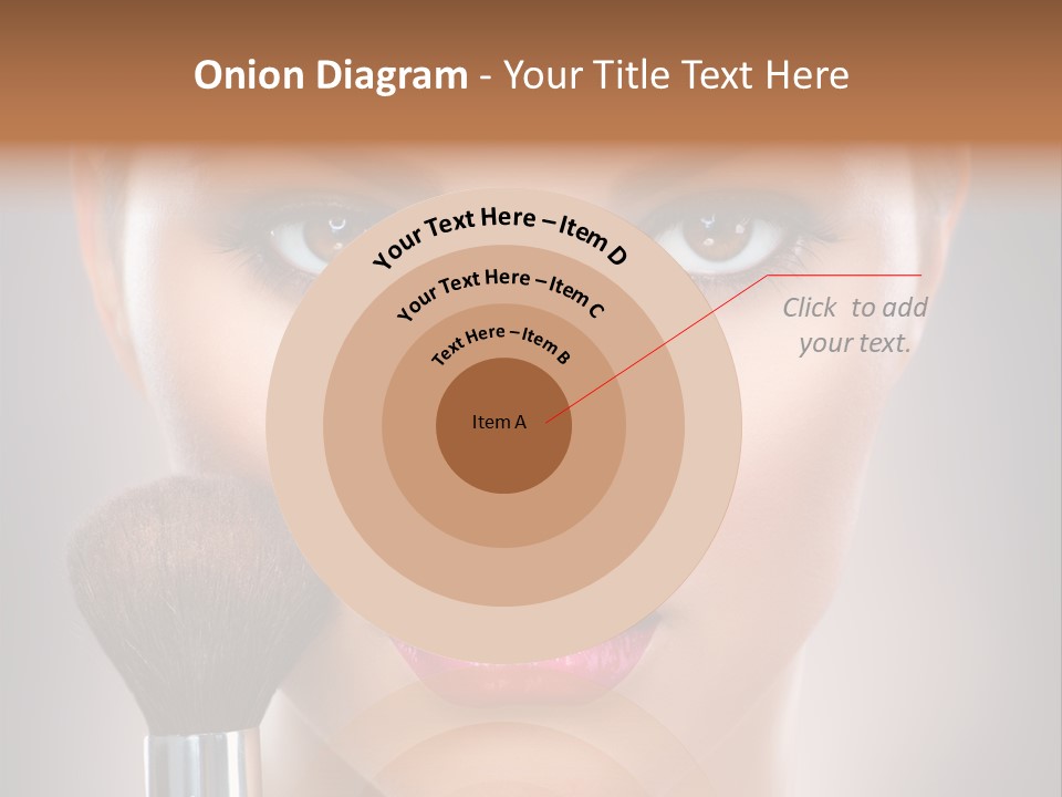 Shiny Closeup Applying PowerPoint Template