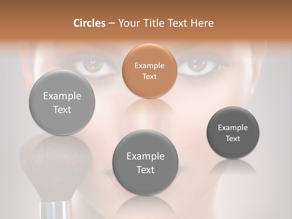 Shiny Closeup Applying PowerPoint Template