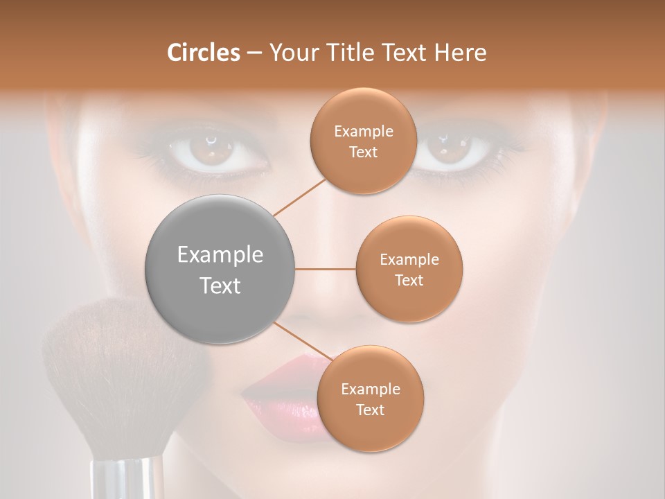 Shiny Closeup Applying PowerPoint Template