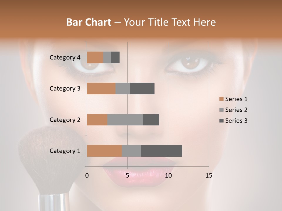 Shiny Closeup Applying PowerPoint Template